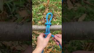 Quickrelease hitch knot It Works usefulknot knot [upl. by Kerin]