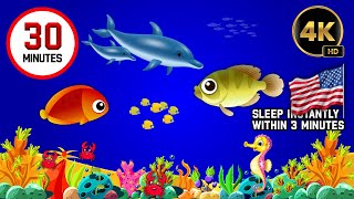 Bedtime Lullabies and Calming Undersea Animation Fall Asleep in 2 Minutes ♫ Lullaby Mozart for Babie [upl. by Calia]