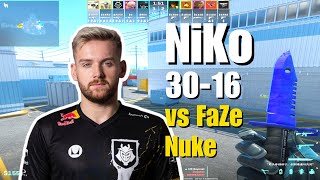 【CS2 POV】G2 NiKo 3016 vs FaZe nuke  BLAST Premier World Final 2023 [upl. by Franek71]