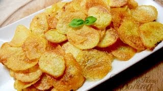 Homemade Baked Potato Chips [upl. by Zetnwahs]