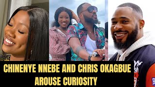 Chinenye Nnebe and Chris Okagbue jaw dropping loved up pictures and videos gets fans more curious 🧐 [upl. by Ais]