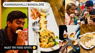 Kammanahalli Food Street Bangalore 😋 4 Must Try Spots 🔥 foodstreet bangalore [upl. by Aniar81]