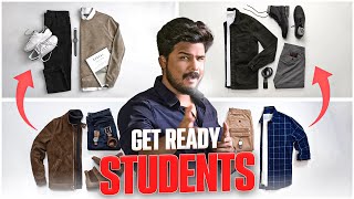 5Minute STUDENT Wardrobe 🎒👕In BUDGET [upl. by Aerdnaz]