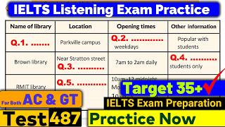 IELTS Listening Practice Test 2024 with Answers Real Exam  487 [upl. by Ybab]