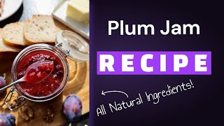 How to Make Plum Jam with Walnuts  Trick to Retain Vibrant Fruit Colour [upl. by Fusuy459]