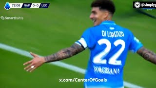 Giovanni Di Lorenzo Goal Napoli vs Lecce 10 Goals and Extended Highlights [upl. by Alywt100]