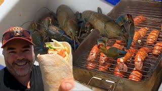 Monster Yabbies catch and cook in the wanderer smoker [upl. by Welcome]