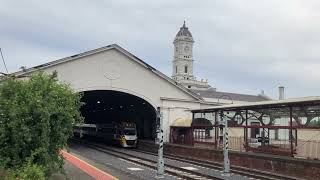 Vline Train Vlocity at Ballarat station from Southern Cross To Wendouree Part 2 [upl. by Eiggam]