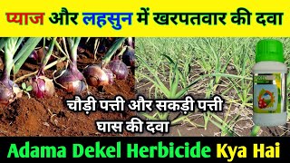 Adama Dekel Herbicide  Dekel Herbicide  प्याज और लहसुन में खरपतवार की दवा  घास मारने की दवा [upl. by Atinid]