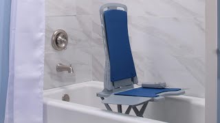 Drive Medical Whisper Bath Lift Chair Blue [upl. by Aihsena]