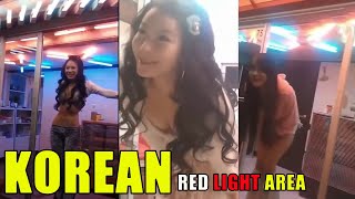 Korean Red Light Area  Seoul  Korea  South Korea  Korean Girls  Korean Nightlife [upl. by Rednasela]