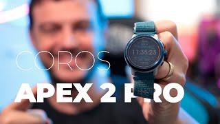 COROS APEX 2 PRO  ASSISTA ANTES DE COMPRAR [upl. by Kcirderf367]