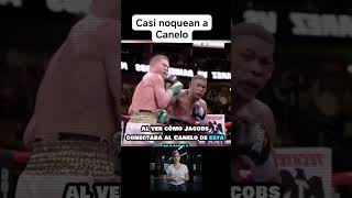 Casi noquean a Canelo boxeo canelo caneloalvarez boxeomexicano [upl. by Ymmik]