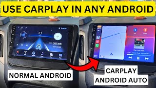 NO CLICKBAIT USE CARPLAY IN ANY ANDROID STEREO  USE ANDROID AUTO IN ANY ANDROID STEREO [upl. by Yerrok]