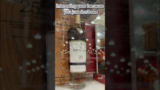 Whiskey Wander Quickie Macallan 25 Glass Case Beauty High Dollar Whisky whisky scotch costco [upl. by Glanti]