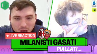 MILANROMA 31 LIVE REACTION  quotSIAMO IN CADUTA LIBERAquot  TIFOSIAMO [upl. by Mayes258]