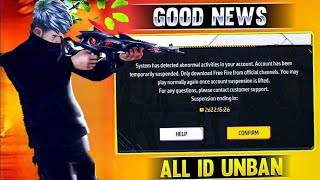 2024 NEW FREE FIRE ID UNBAN TRICK FREE FIRE ID SUSPENDED SOLVE freefireindia KGGAMER1 [upl. by Nanerb]