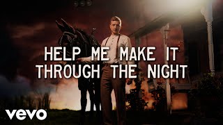 Tyler Childers  Help Me Make It Through the Night Lyric Video [upl. by Christa]