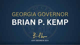 Gov Kemp Signs Amended Fiscal Year 2024 Budget [upl. by Krystalle155]