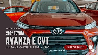 2024 TOYOTA AVANZA® E CVT  THE MOST PRACTICAL FAMILY MPV  7SEATER [upl. by Ezalb]