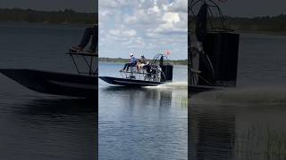 Wave as You Blow By lake dock airboat [upl. by Niaz]