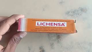 Lichensa  Lichensa Cream Boric Acid Clotrimazole Menthol Zinc oxide Ointment [upl. by Yedrahs919]