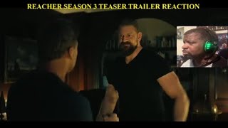 Reacher Season 3 Teaser Trailer Reaction [upl. by Lsiel464]