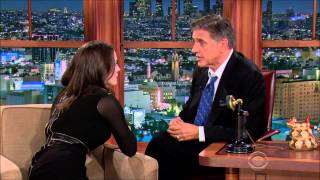 Kat Dennings Craig Ferguson 11 28 2014 [upl. by Nathalia]