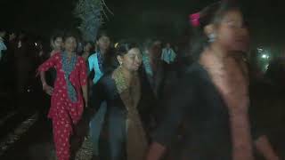 bhopaliya indal me dholiya sannai mandal ke sat dance full moj 2024 [upl. by Anyahs49]