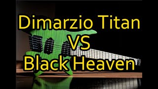 Dimarzio Titan vs Lundgren Black Heaven [upl. by Adiuqram]