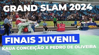 Grand Slam 2024 Finais Juvenil  Kauã Conceição x Pedro de Oliveira 63kg [upl. by Septima]