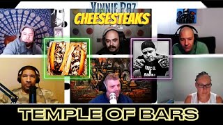 Vinnie Paz  CHEESESTEAKS  Reaction  Temple of Bars Podcast [upl. by Nnyleahs698]