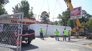 Matties Diner arrives at new Charlotte home [upl. by Abil]