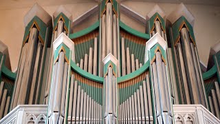 This 32 UNTERSATZ Shakes the Church  Paul Fey Organ Demonstration St Petri Kulmbach DE [upl. by Acima445]