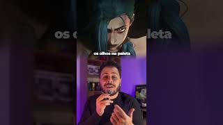 As cores dos olhos em Arcane arcane jinx netflix leagoflegends lol [upl. by Riker]