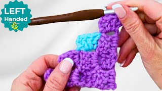 How to Change Colors in C2C for LeftHanded Crocheters  Easy Tutorial [upl. by Bar89]