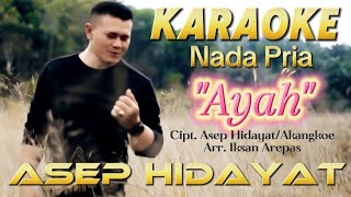 KARAOKE quotAYAHquot Nada Pria [upl. by Malita]