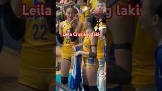 Leila Crus Ang laki Ng peppy volleyball sports video [upl. by Claus798]