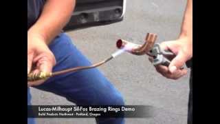 SilFos® Brazing Rings Demo [upl. by Andri]