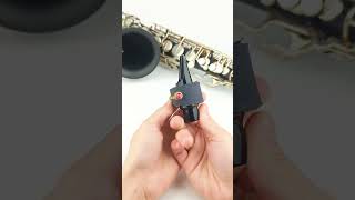 How to make your saxophone more elegant Try Leather Ligature Cap saxophone jazz [upl. by Maziar]