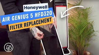 Honeywell Air Genius 5 HFD320 Filter amp Replacement Air Purifiers [upl. by Remas845]