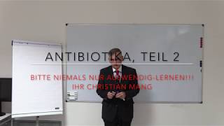 31 Antibiotika Teil 2 Penicillin quotdie Mutterquot aller Antibiotika NKLM Nr 165161b [upl. by Atnaloj]