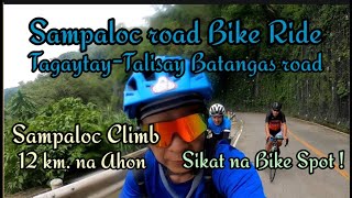 Sampaloc Road Bike Ride in TagaytayTalisay Batangas road  12km na Ahon  Jun barcelo [upl. by Amjan]