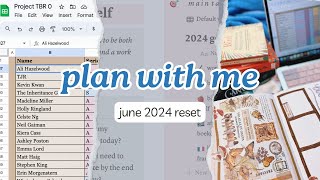 One fairy night May became June 🧚🏻‍♀️🍄✨  Monthly Reset Bullet Journal amp TBR [upl. by Ahtelat]