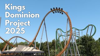 Kings Dominion Project 2025  BampM Launched Wing Coaster  NoLimits 2 PreCreation [upl. by Andee]