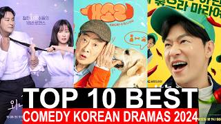 Top 10 Best Comedy Korean Series 2024  Funny Kdramas To Watch On Netflix Disney Viki 2024 [upl. by Assetal]