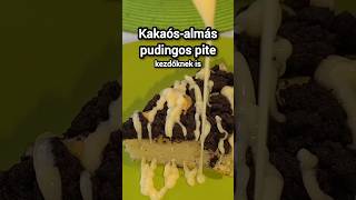 Kakaós almás pudingos pite [upl. by Akemej383]