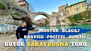 Bosna Hersek  Saraybosna Gezilecek Yerler  Sarajevo Vlog 2023 Part  2 [upl. by Airod]