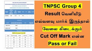 how to check tnpsc group 4 result 2024 Pass or fail [upl. by Aural]