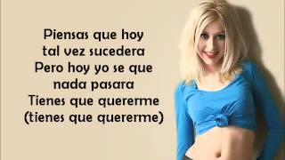 Christina Aguilera  Genio Atrapado with lyrics on screen [upl. by Anura]